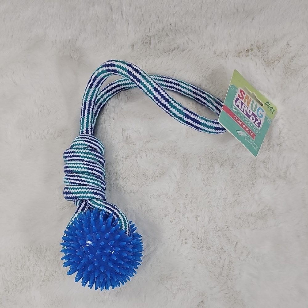 Snug Arooz Spike-O-Miten Pull Toy /Ball